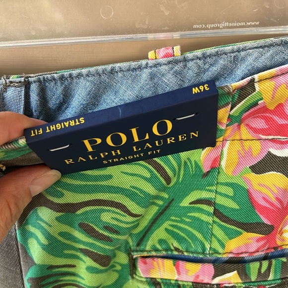 Polo Ralph Lauren New W Tag Men’s 8-Inch Classic Fit Floral Chino Short - Picture 11 of 14